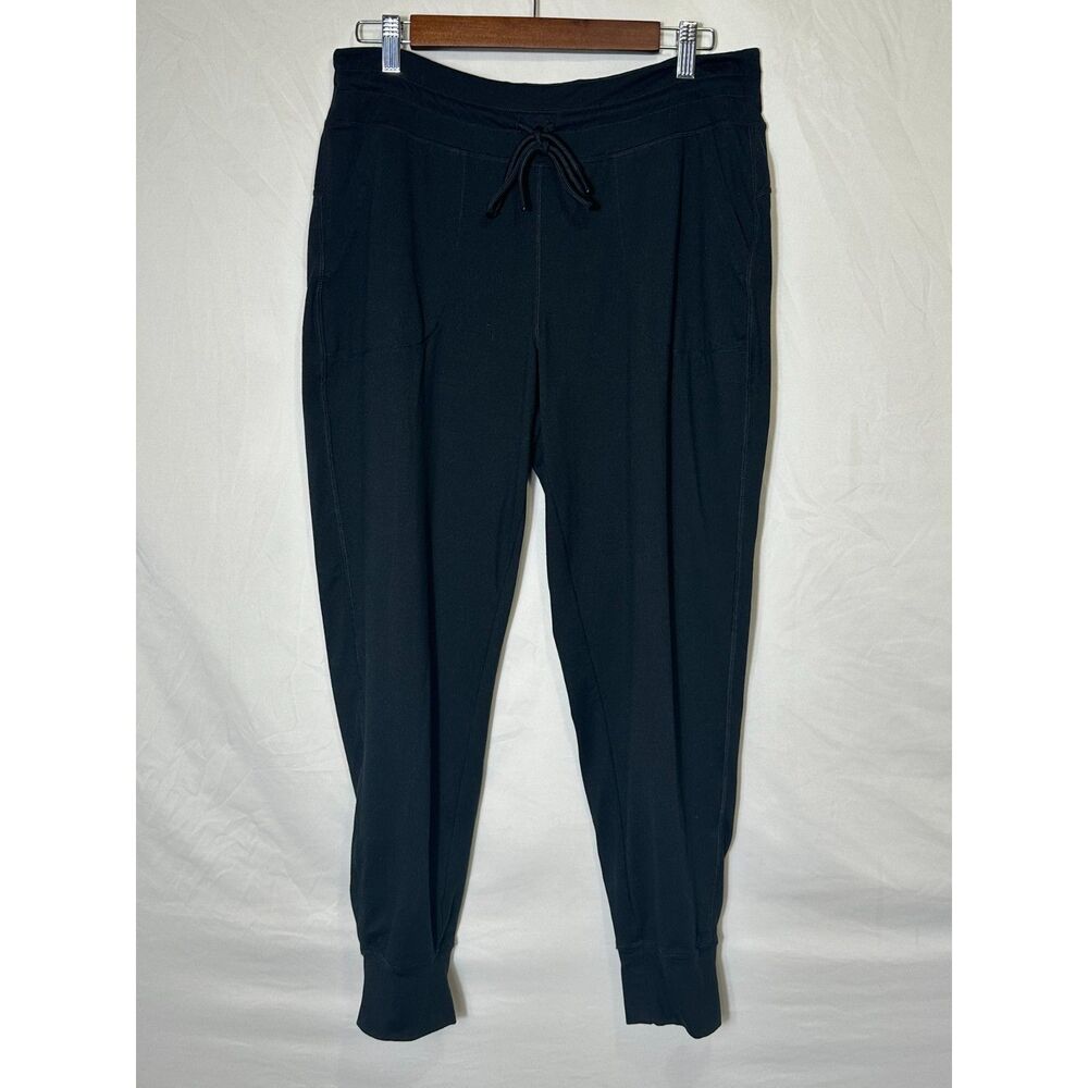 Lole Women's Om Tech Joggers Size L Athleisure Mid Rise Front Pockets